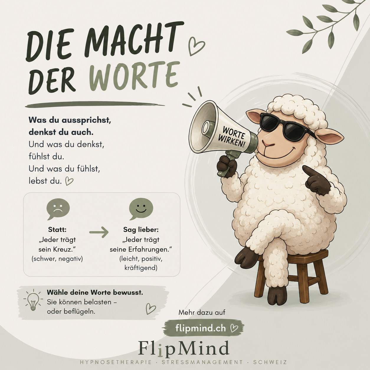 Die Macht der Worte